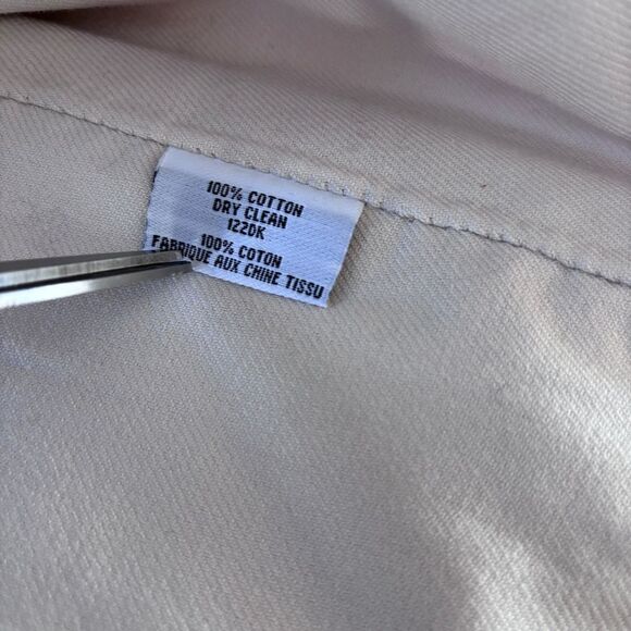 EILEEN FISHER Organic Cotton Funnel-Neck Jacket Size M - Picture 7 of 9